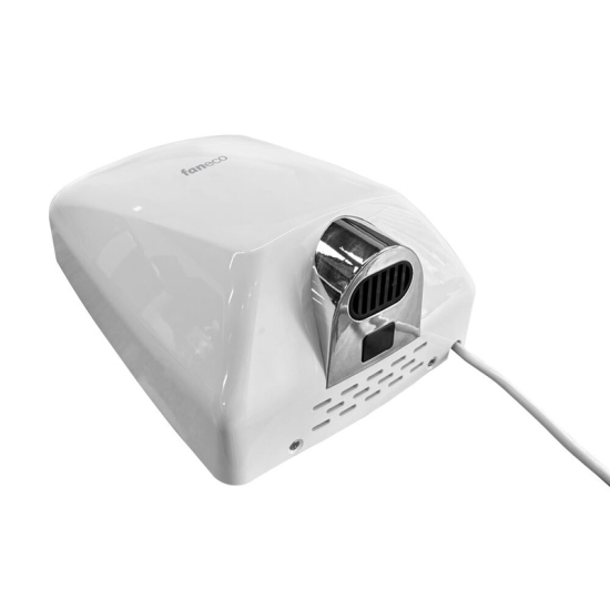 Suszarka do rąk automatyczna HALNY Faneco 1200 W Biała